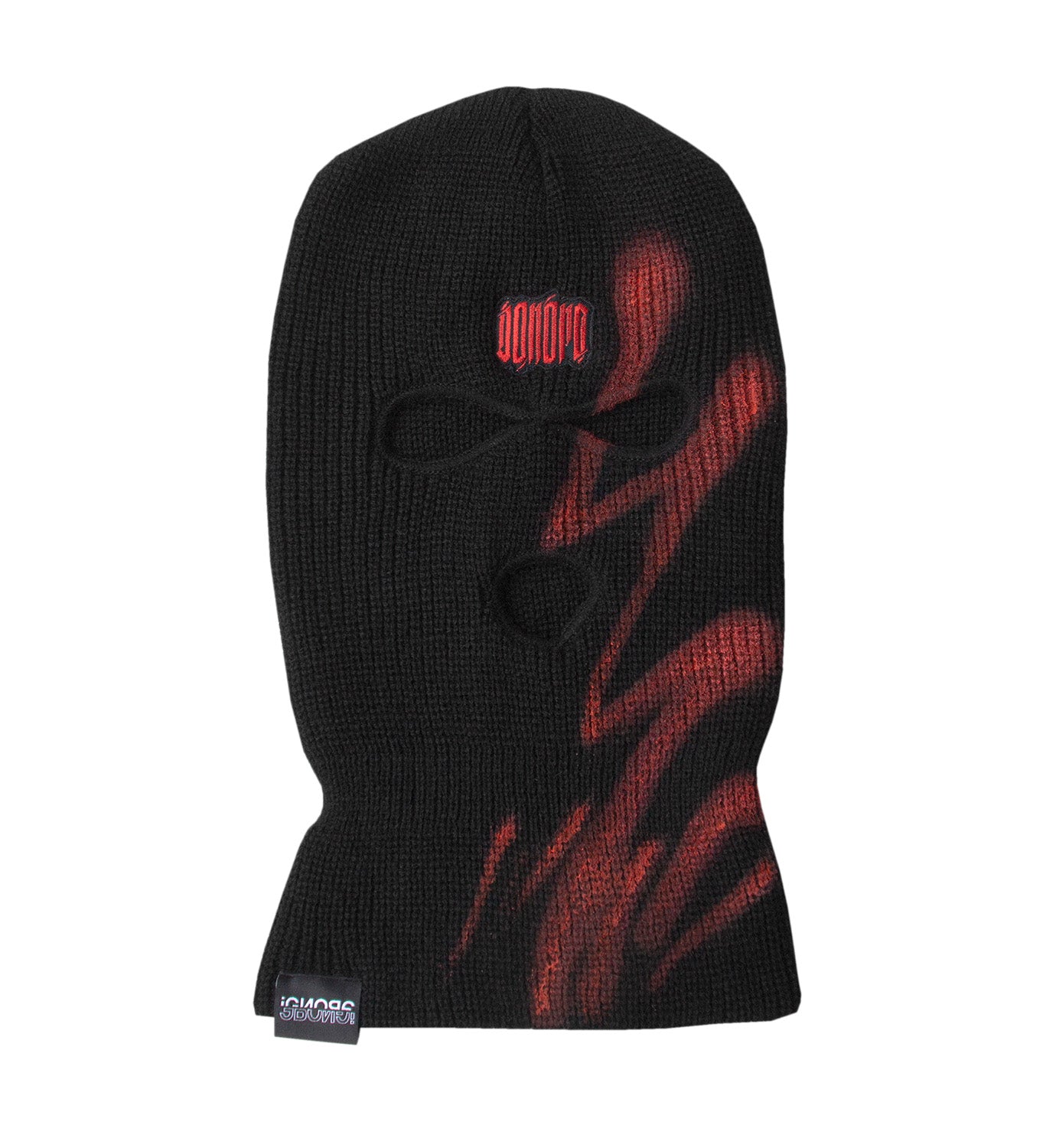 Balaclava - iGNORE Design - Hood in Hell - Black