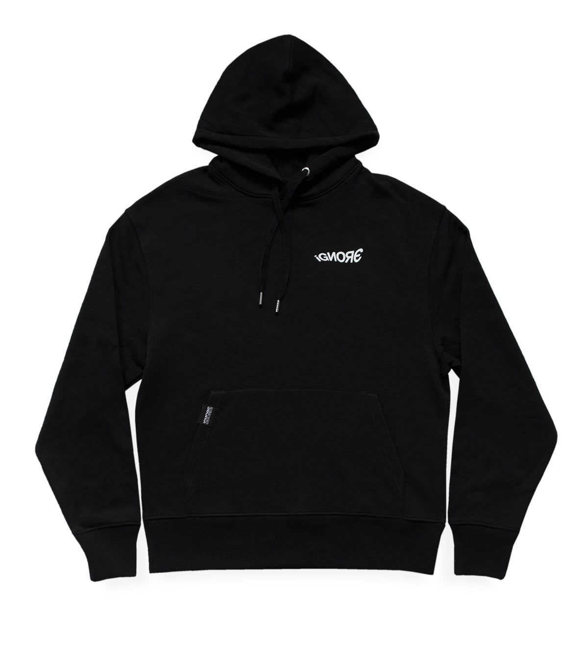 Hoodie - unisex - iGNORE Design - YDIAL - black