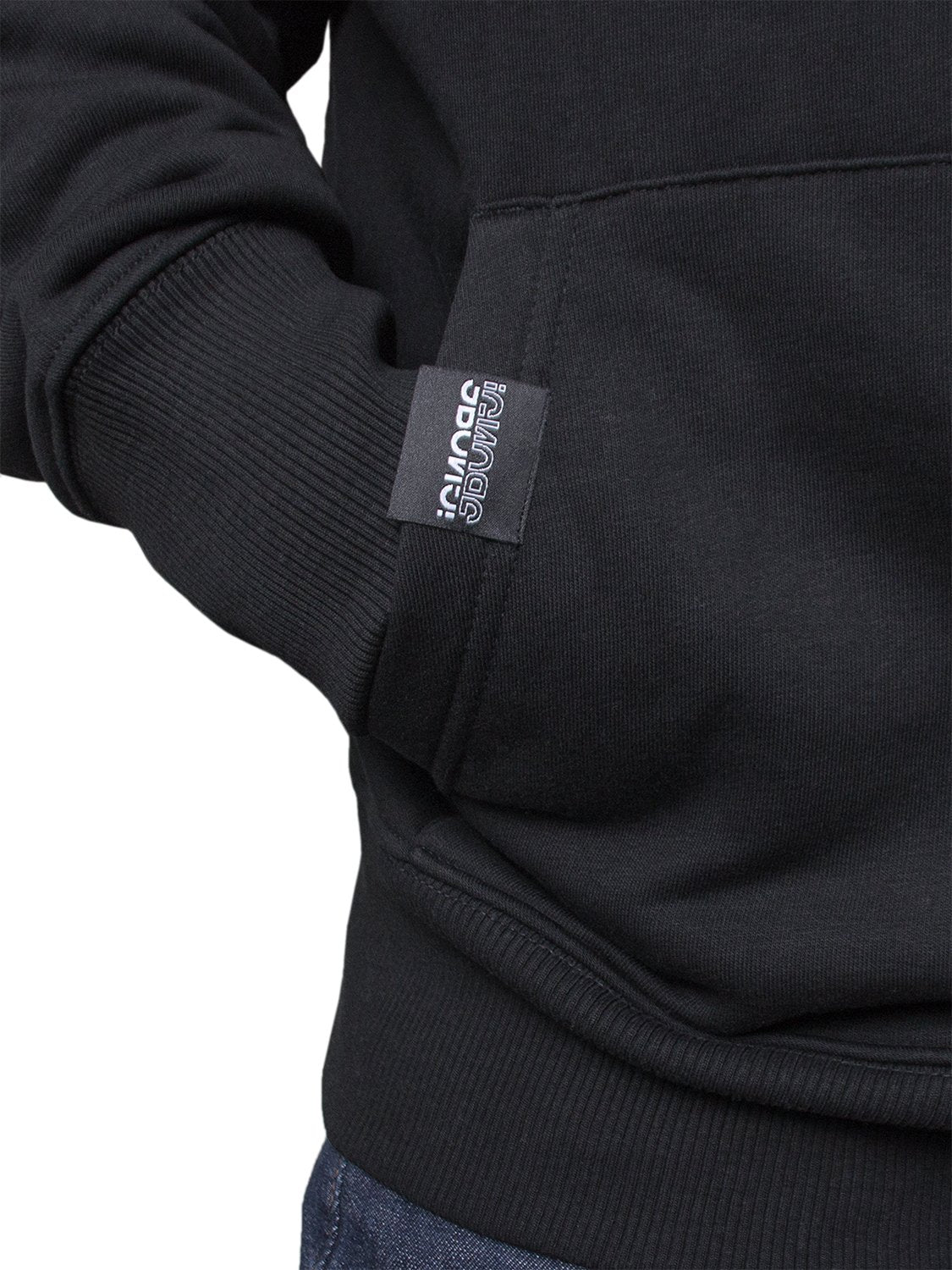 Hoodie - unisex - iGNORE Design - YDIAL - black