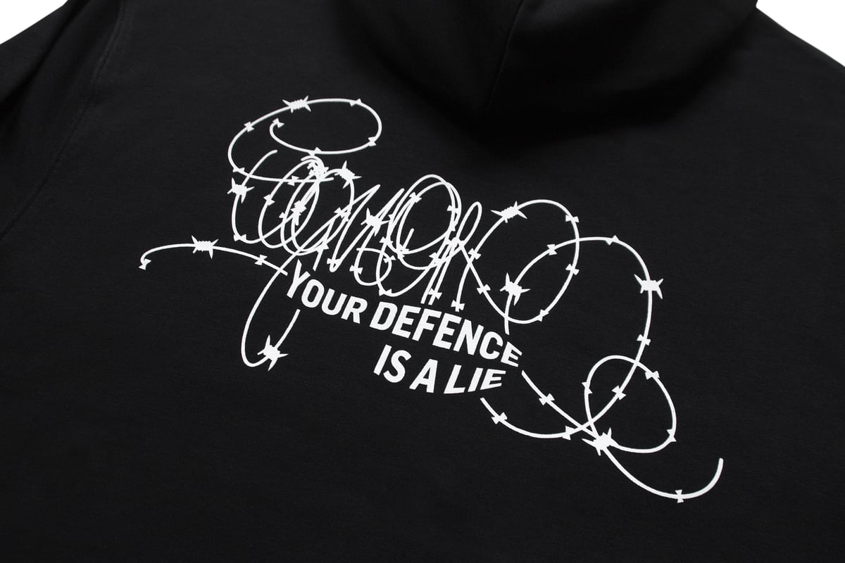 Hoodie - unisex - iGNORE Design - YDIAL - black