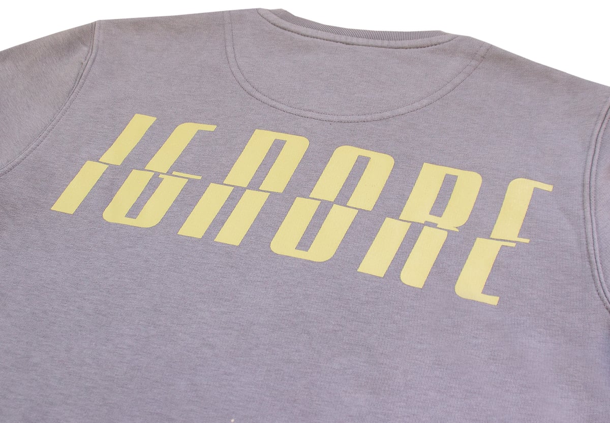 Sweater - iGNORE Design - DE Unique 2 - grey