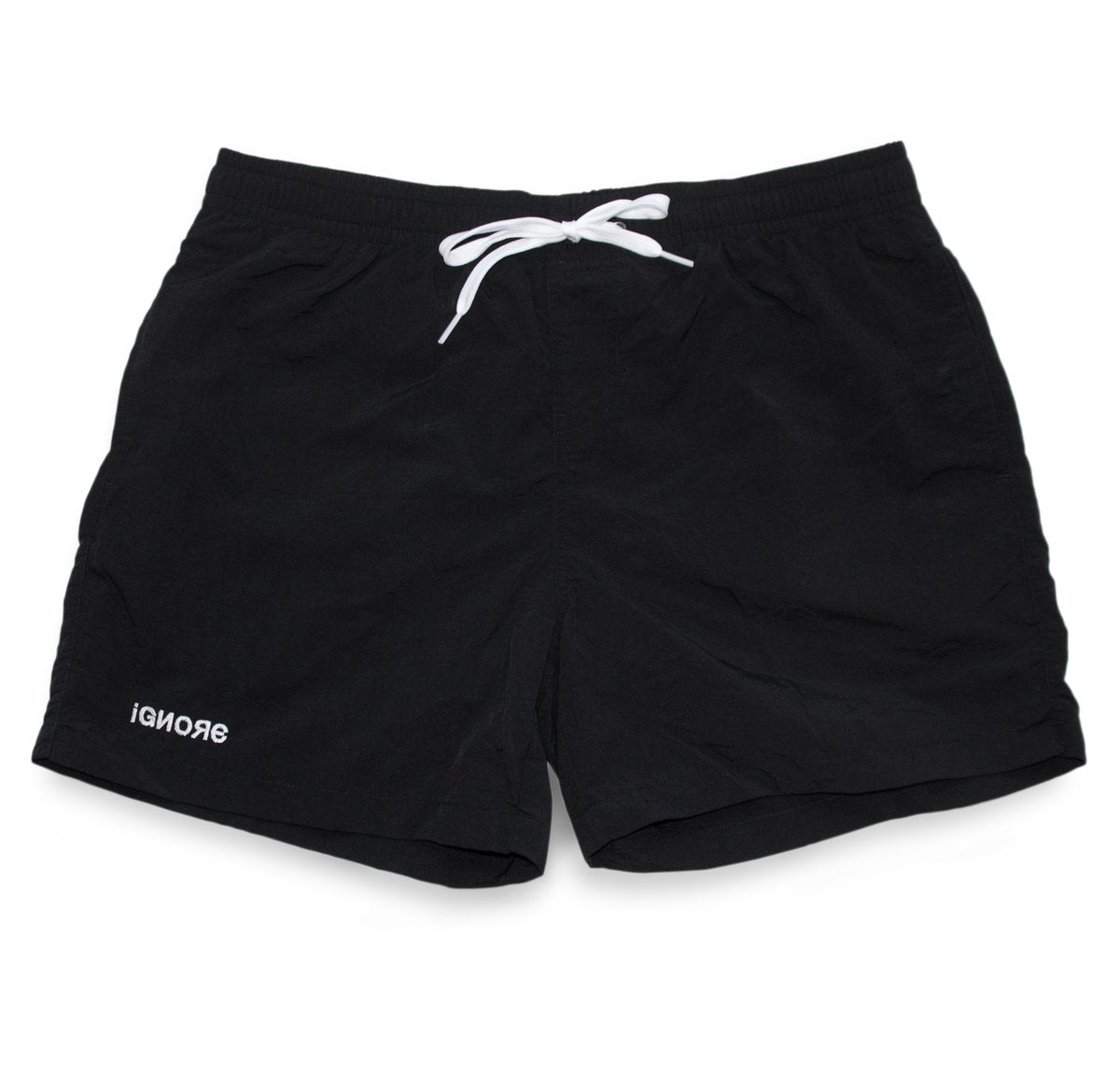 Swim- & Sportshorts - iGNORE Design - black