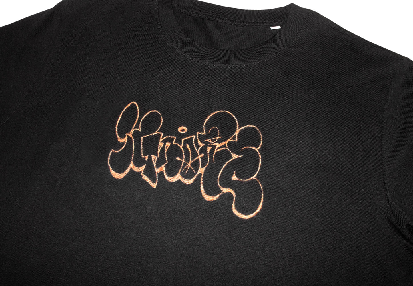 T-Shirt - iGNORE Design - Bleached Graff 2 - black