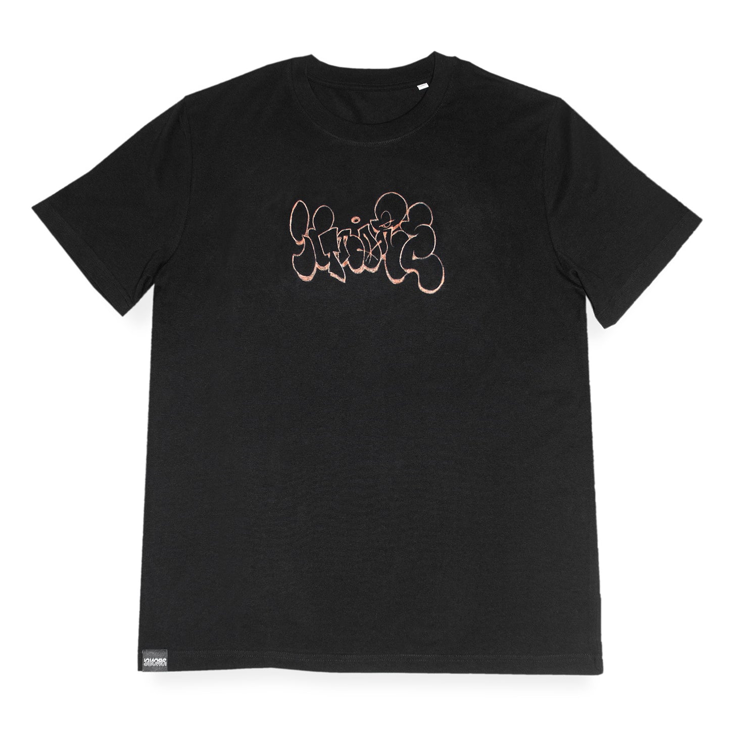 T-Shirt - iGNORE Design - Bleached Graff 2 - black