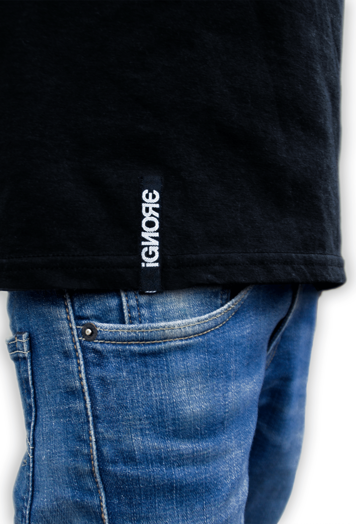 T-Shirt - iGNORE Original Mr. Serious - black