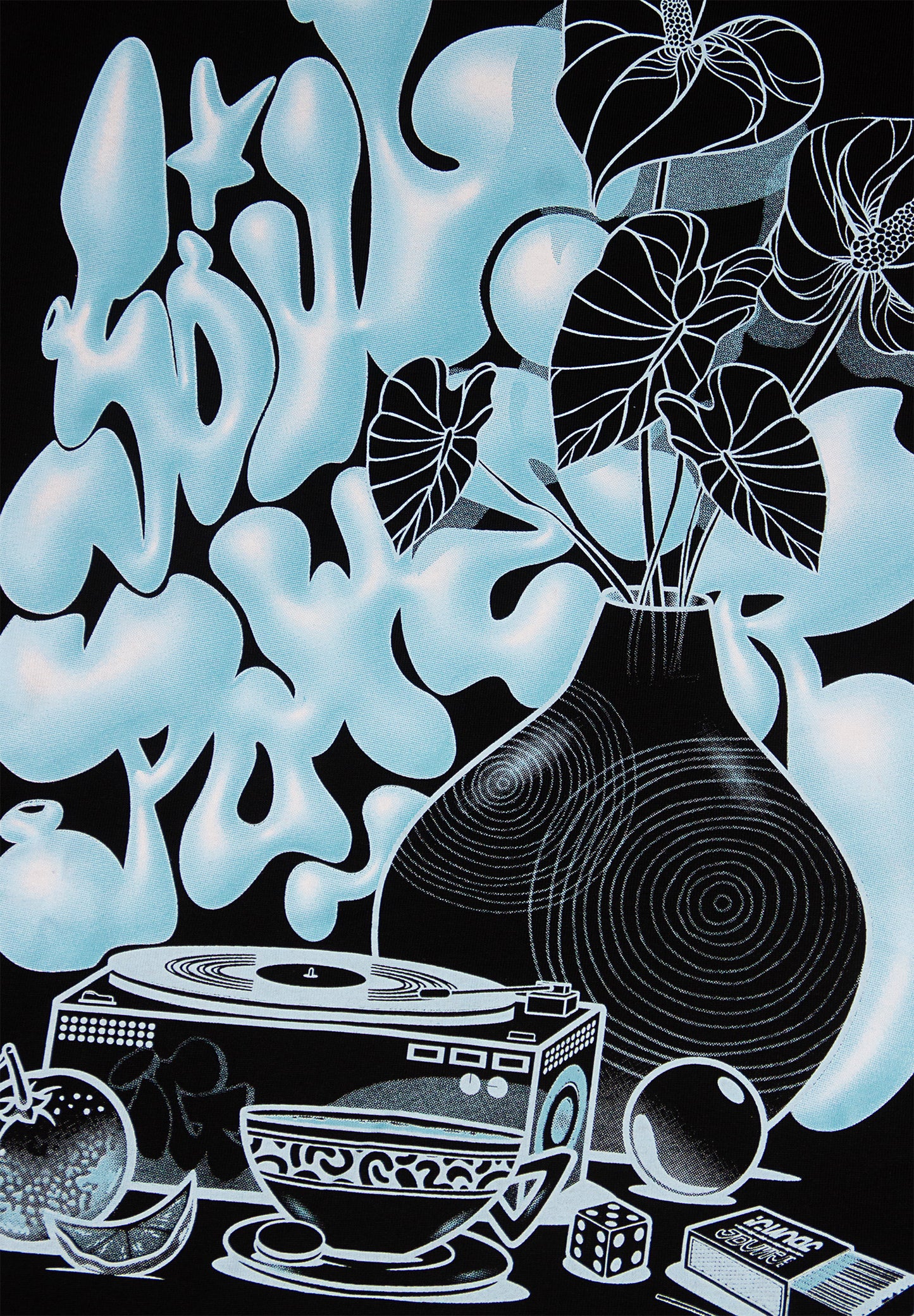 T-Shirt - Nele Yoga x iGNORE - Soul Power - black