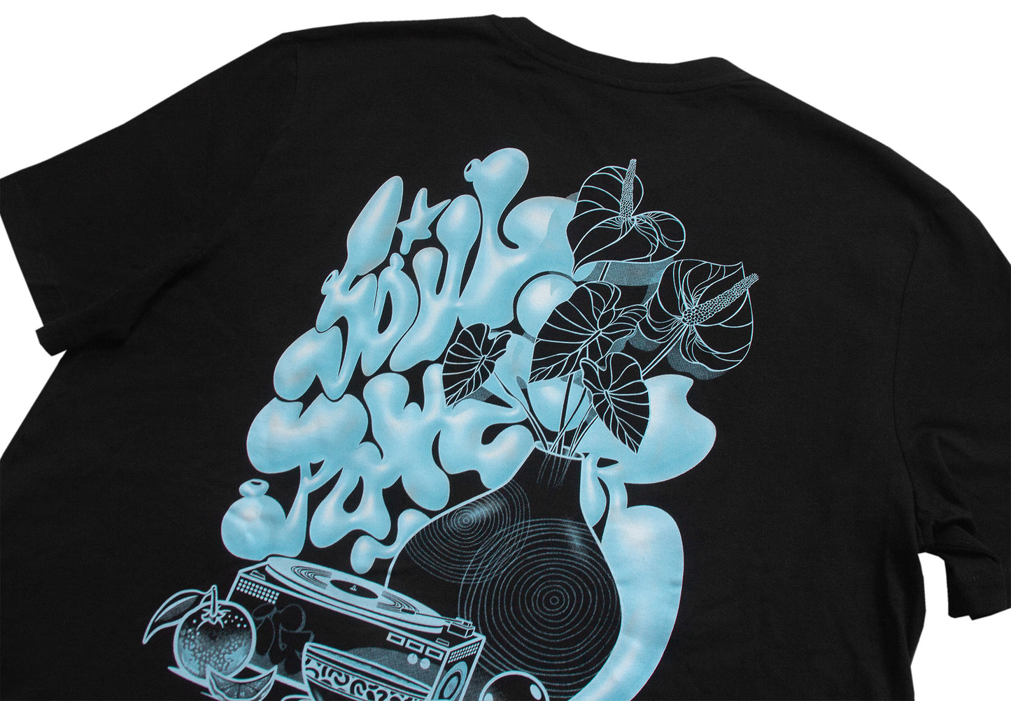 T-Shirt - Nele Yoga x iGNORE - Soul Power - black