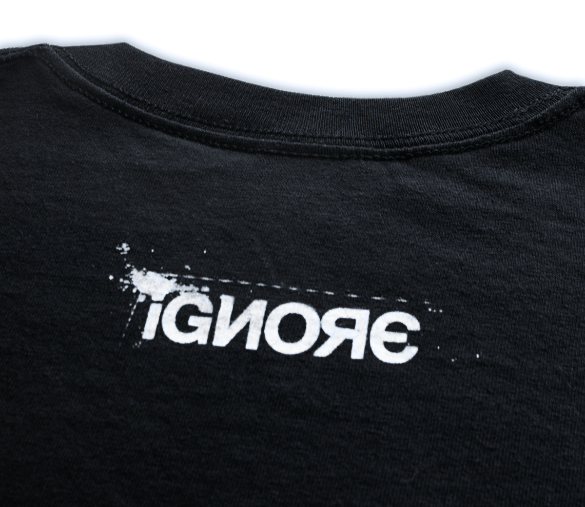 T-Shirt - iGNORE Original Mr. Serious - black