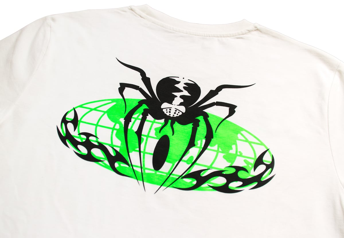T-Shirt - iGNORE x 228 Tattoo - Spider - off white