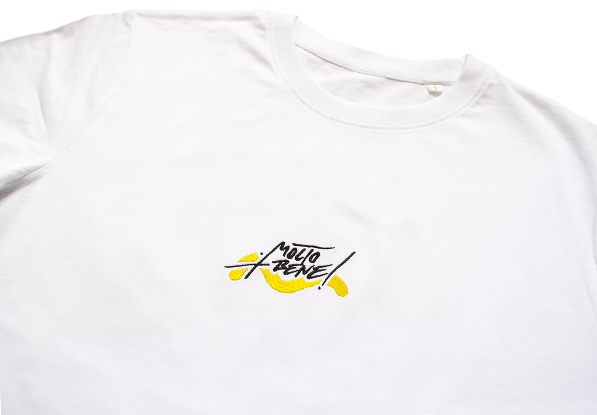 T-Shirt - iGNORE Design - Molto Bene - white
