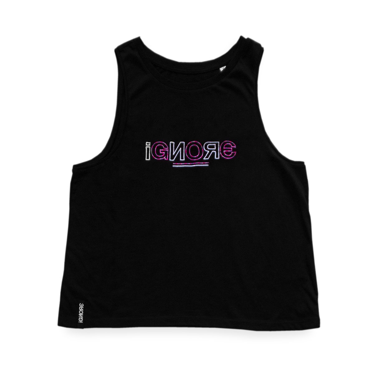 Top - Women - iGNORE Design - Outline - Black