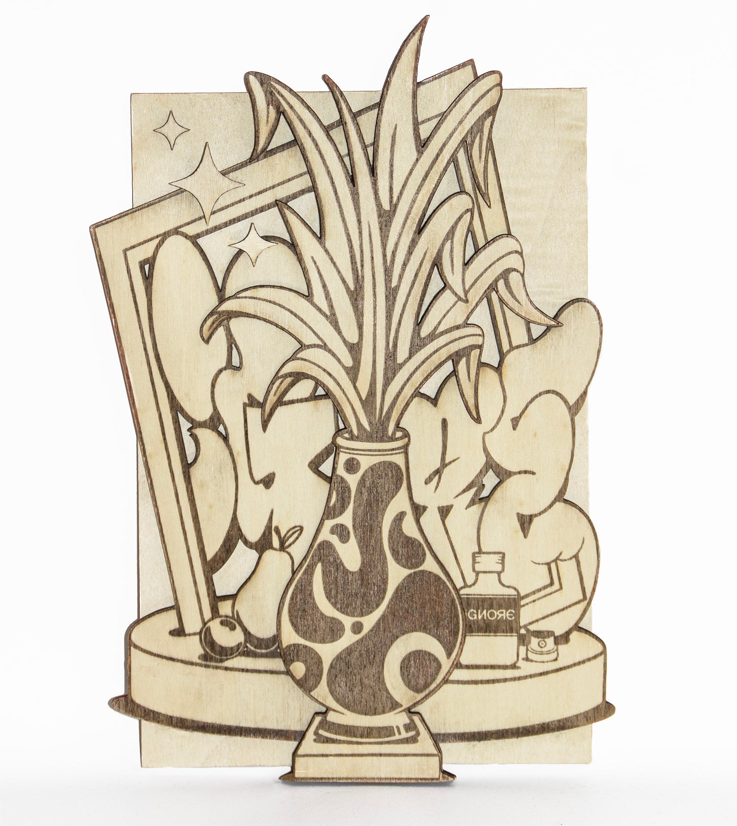 3D Wood Artwork - Ignore - Bodegón