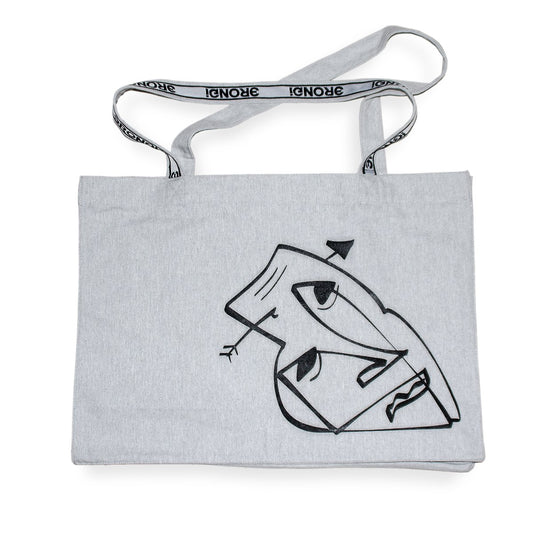 Bag - iGNORE Design - Arrow Error - heather grey