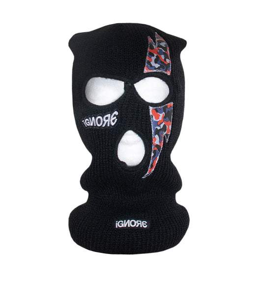Balaclava - iGNORE Design - Subway Camo - Black