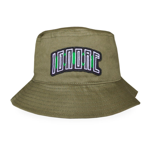 Bucket Hat - iGNORE Design - Bankroll - olive