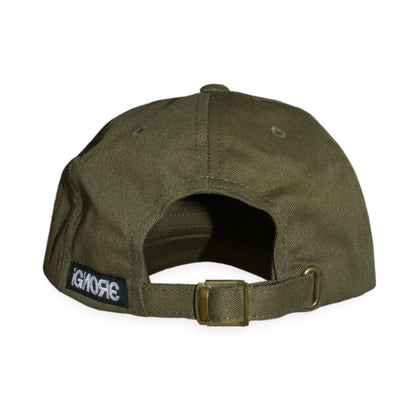 Cap - iGNORE Design - Tag White - olive