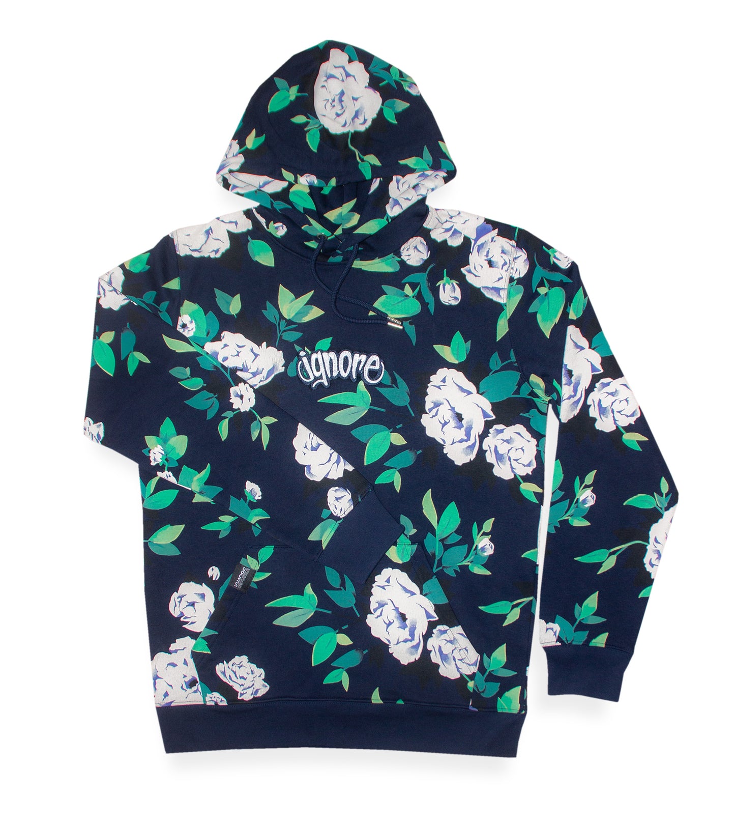 Hoodie - unisex - iGNORE Design - Midnight Flower