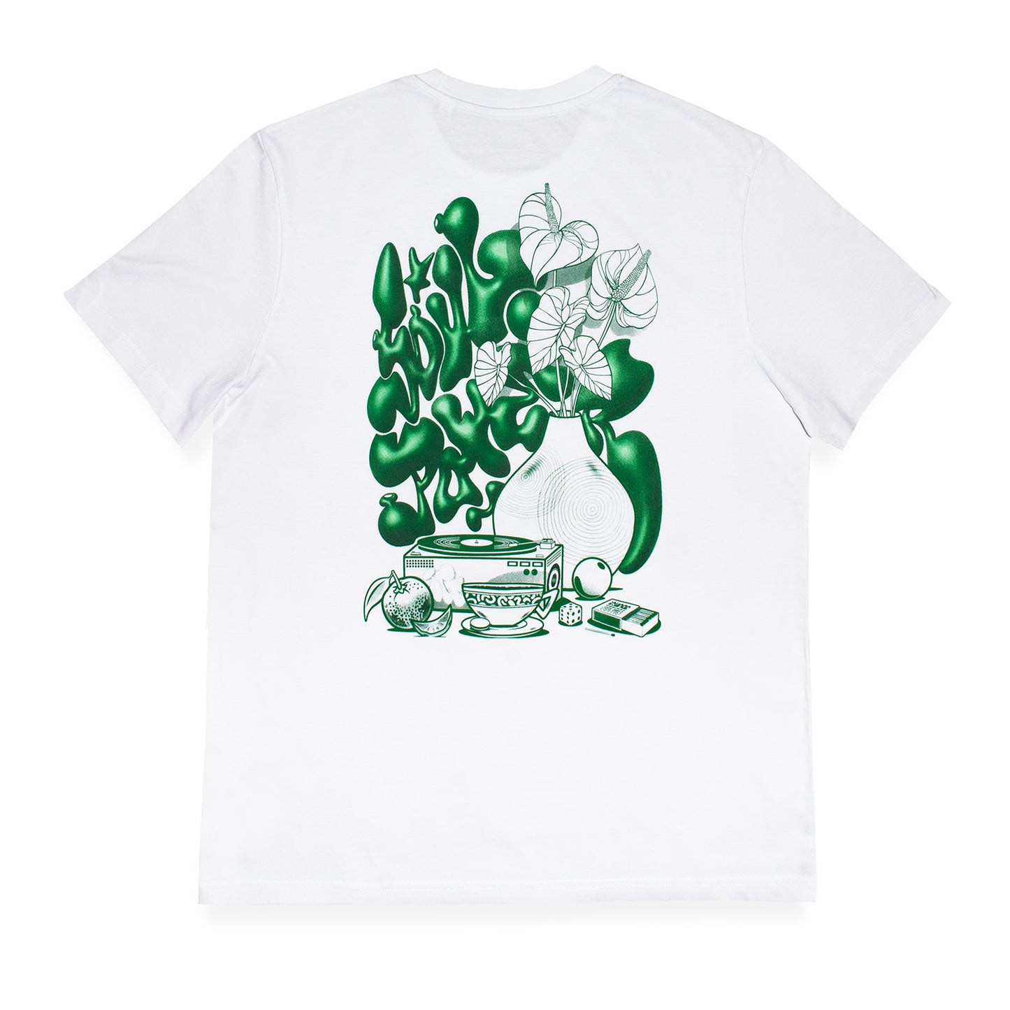 T-Shirt - Nele Yoga x iGNORE  - Soul Power - white