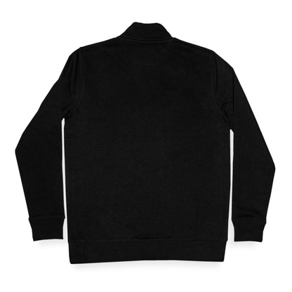 Quarter Zip Sweater - iGNORE Design - Stay True - black
